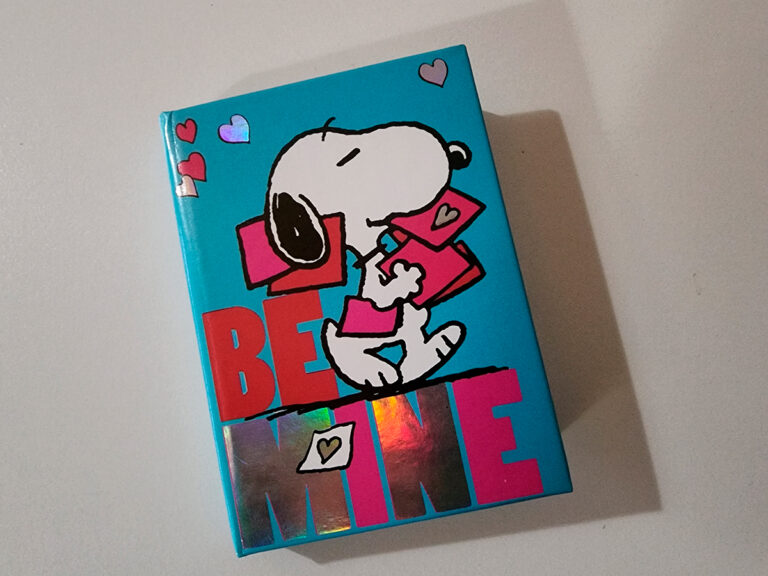 Mi anotador de Snoopy